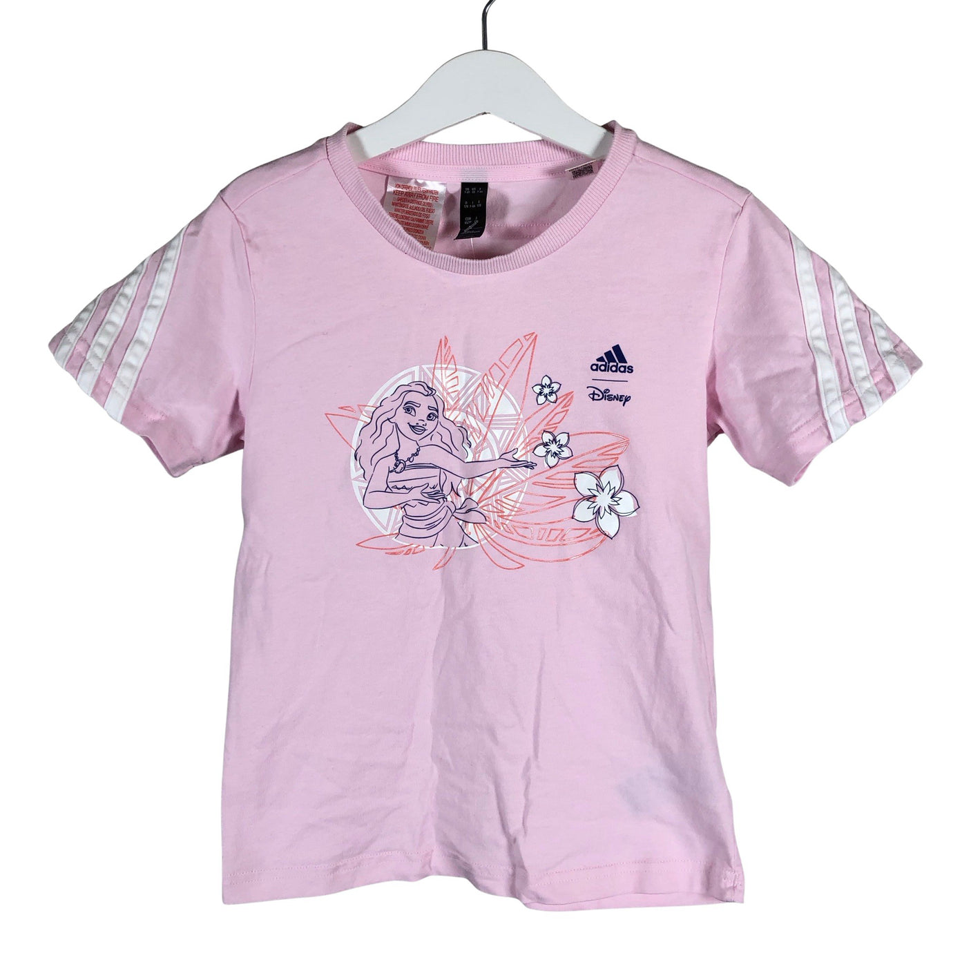 Unisex Adidas - T-shirt, size 122 - 128 - Light pink (1)