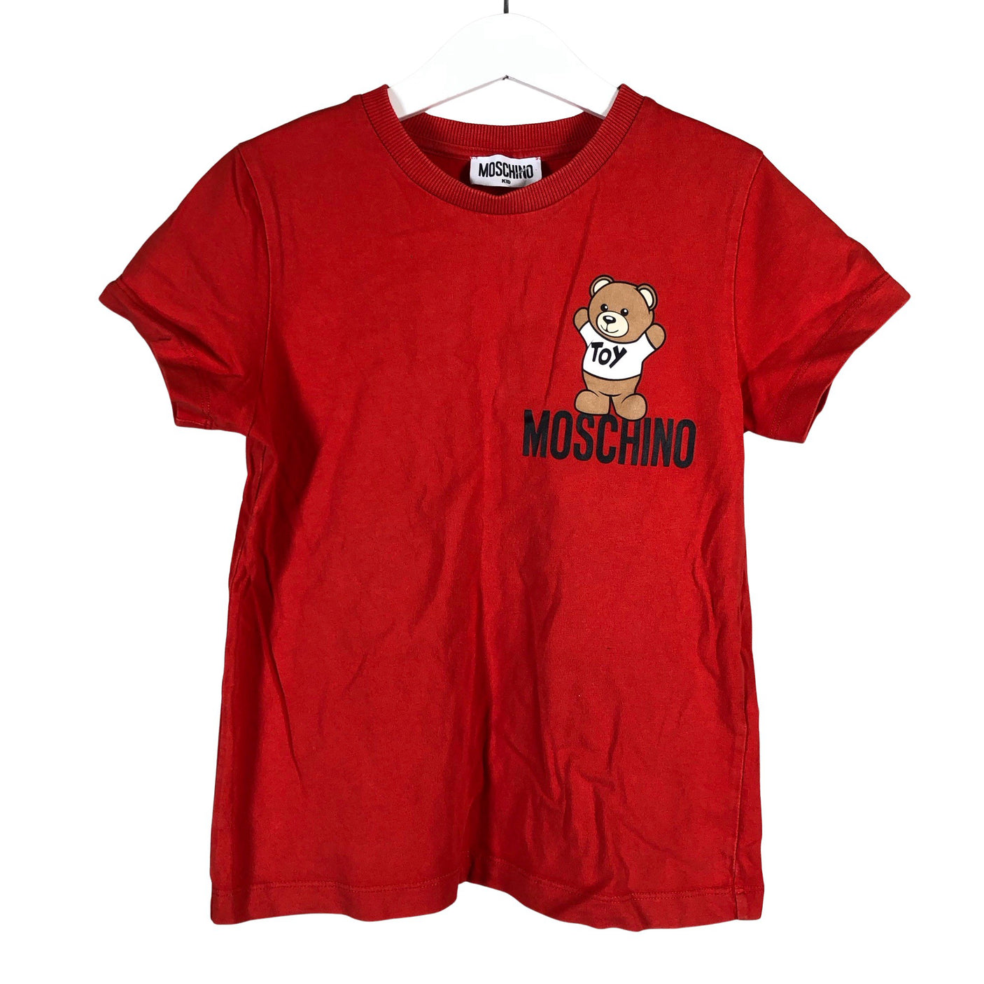 Unisex Moschino Kid - T-shirt, size 122 - 128 - Red (1)