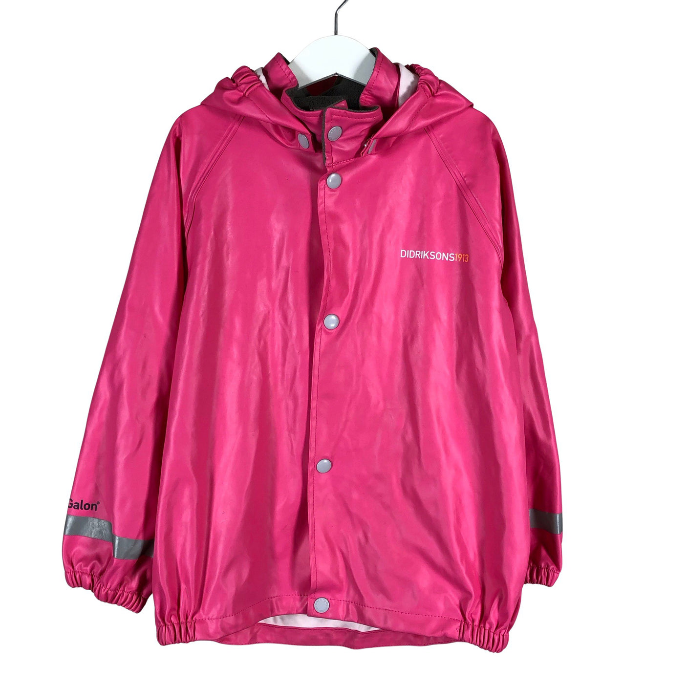Unisex Didriksons - Rain jacket, size 116 - 122 - Pink (1)