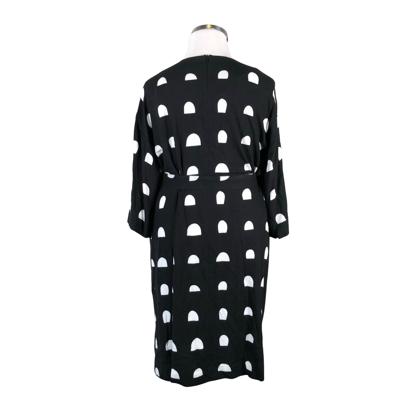 Unisex Marimekko - Schiffon dress, size 42 - Black (2)
