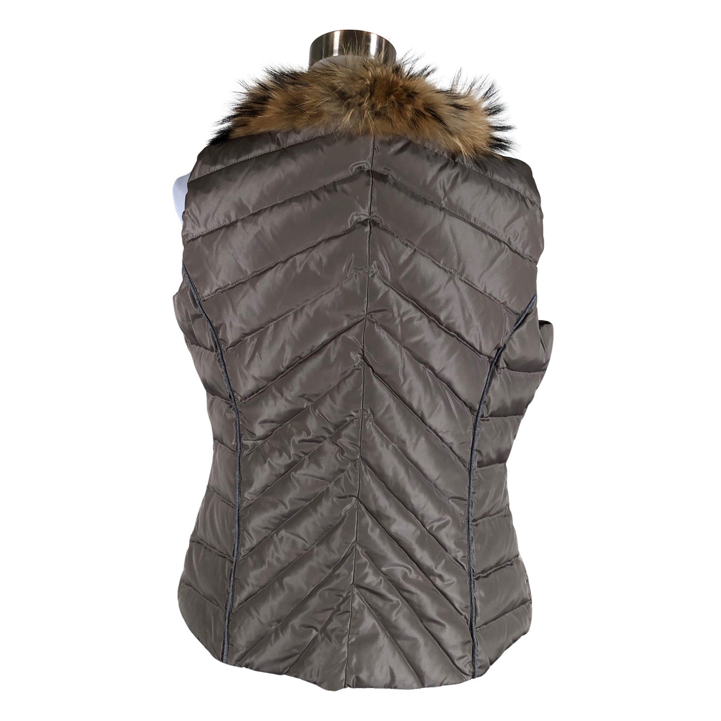 Unisex Luhta - Winter vest, size 38 - Brown (2)
