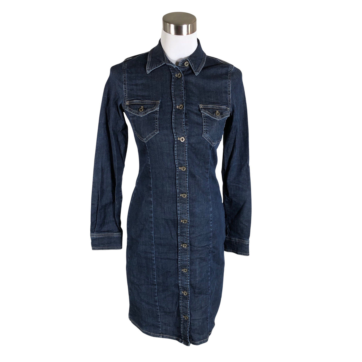 Unisex Marc Aurel - Denim dress, size 36 - Blue (1)