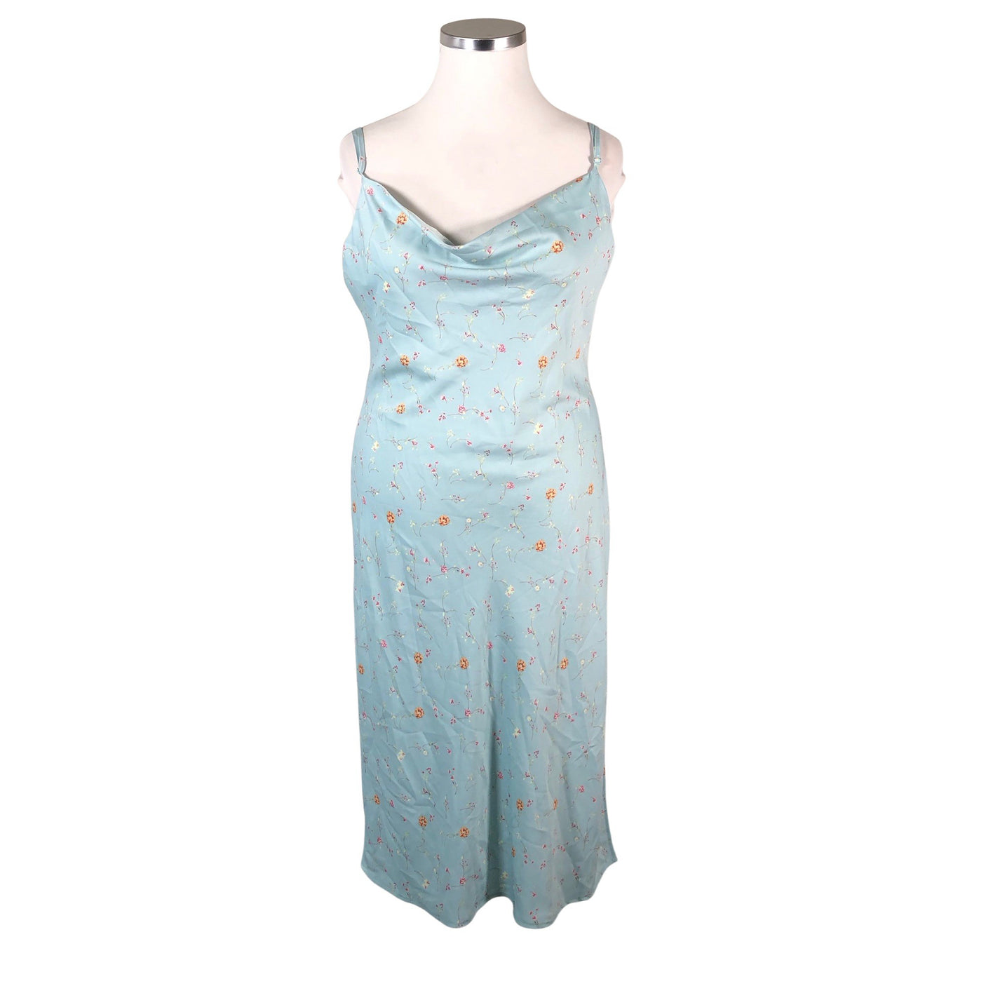 Unisex Y.A.S - Schiffon dress, size 42 - Light blue (1)