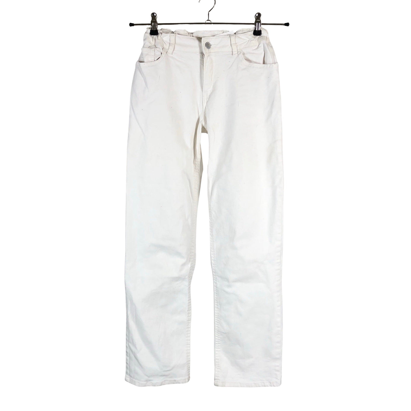 Unisex Lindex - Jeans, size 152 - 158 - White (1)