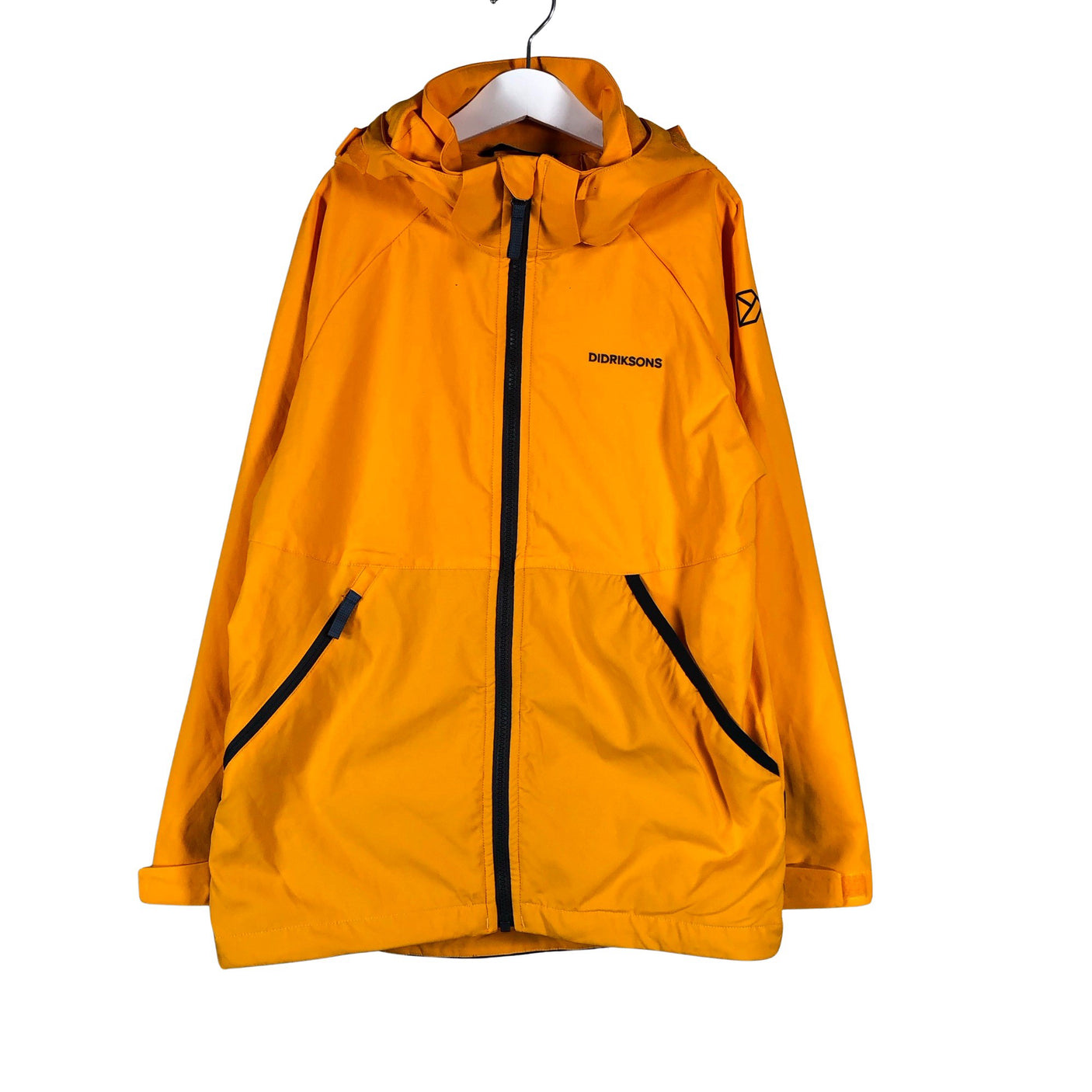 Unisex Didriksons - Spring/Fall jacket, size 134 - 140 - Orange (1)