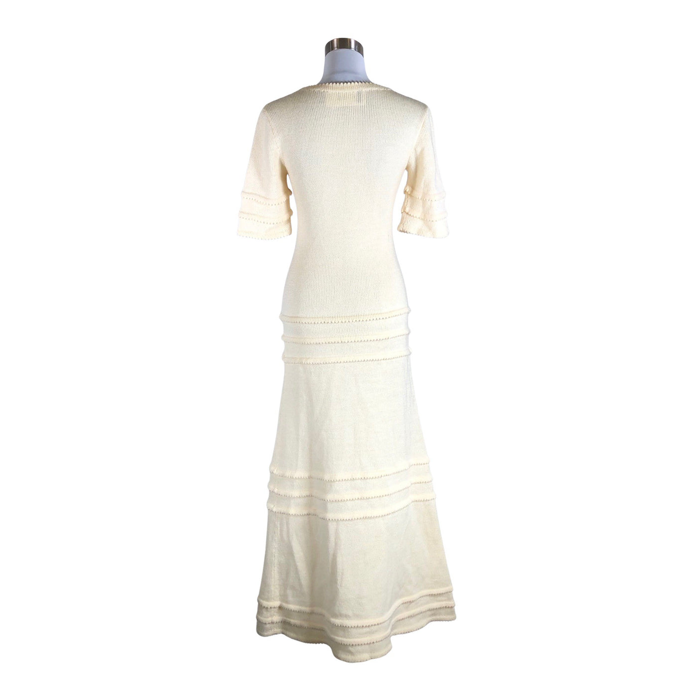 Unisex Karelinka - Knit dress, size 36 - Natural white (2)