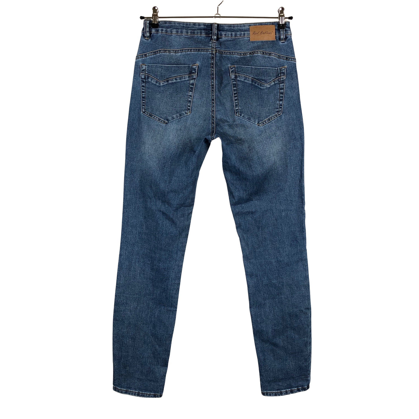 Unisex Red Button - Jeans, size 38 - Blue (2)