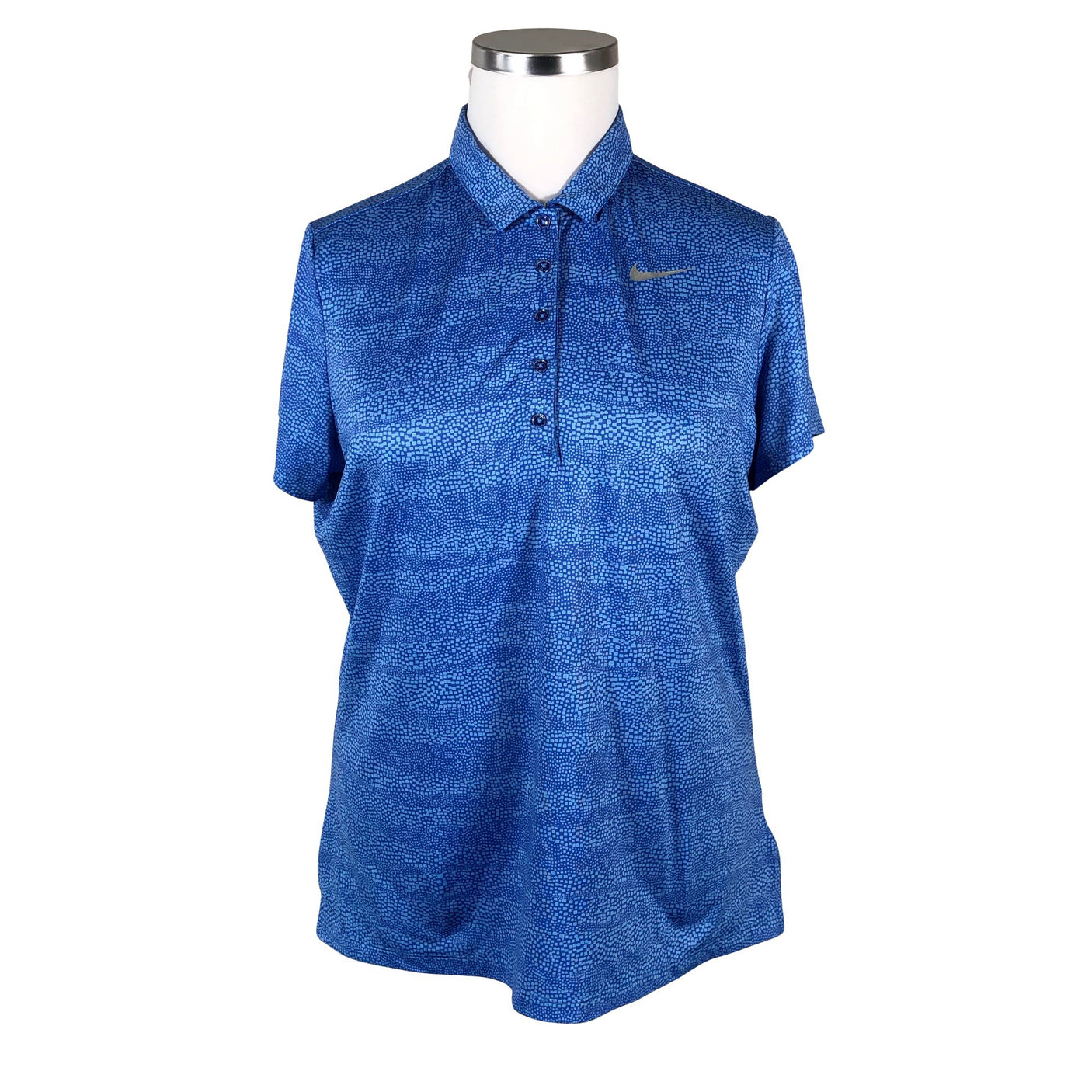 Unisex Nike - Sports shirt, short sleeve, size 42 - Blue (1)