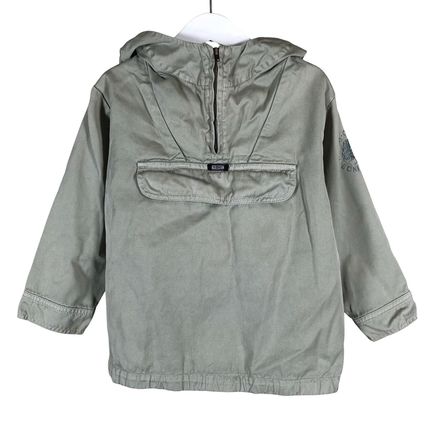 Unisex R-collection - Outdoor jacket, size 98 - 104 - Green (1)