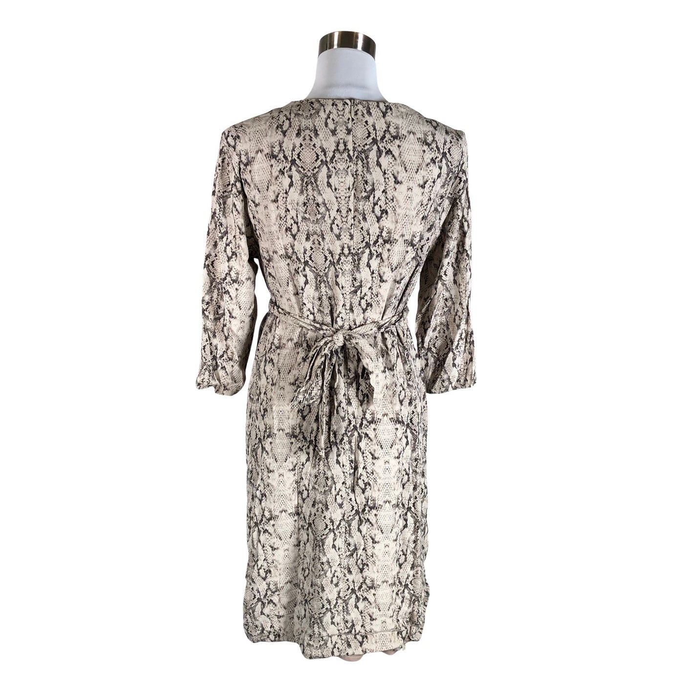 Unisex Esprit - Schiffon dress, size 40 - Beige (2)