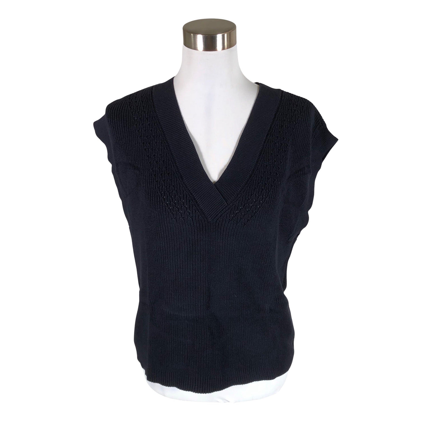 Unisex Esprit - Knit vest, size 36 - Blue (1)