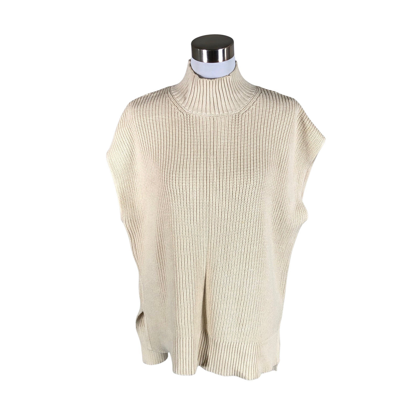 Unisex Part two - Knit vest, size 36 - Beige (1)