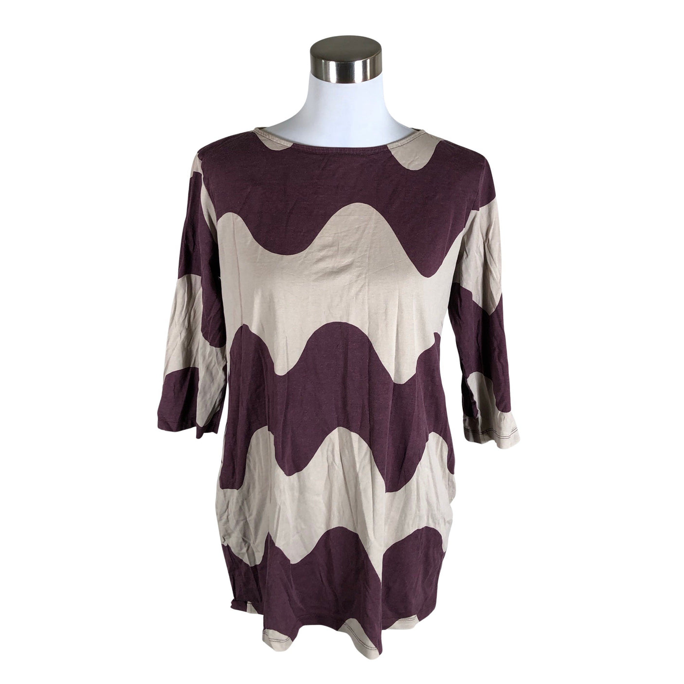 Unisex Marimekko - Tricot tunic, size 40 - Beige (1)
