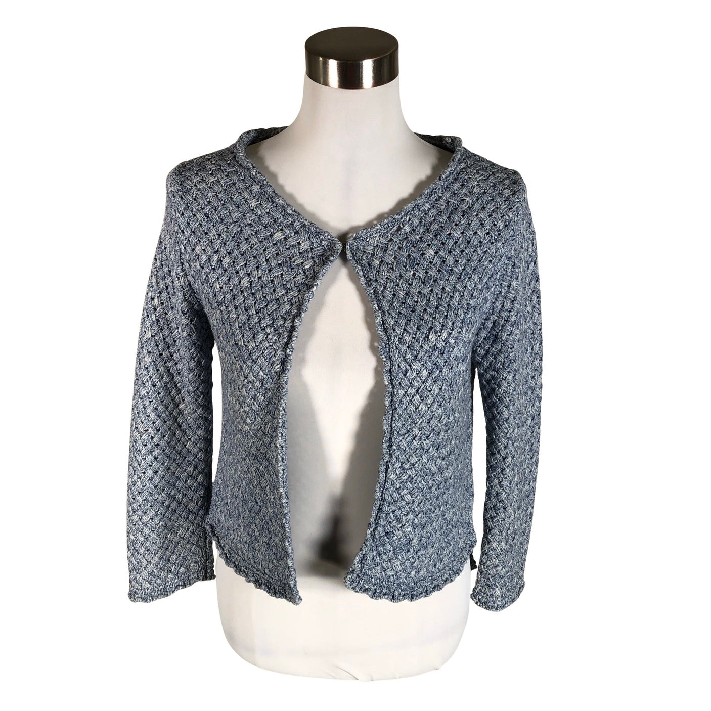 Unisex Massimo Dutti - Cardigan, size 36 - Blue (1)