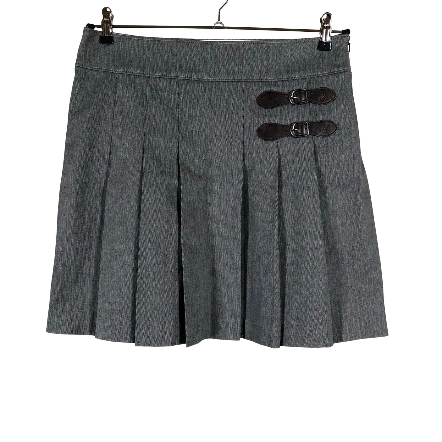 Unisex Esprit - Pleated skirt, size 36 - Gray (1)