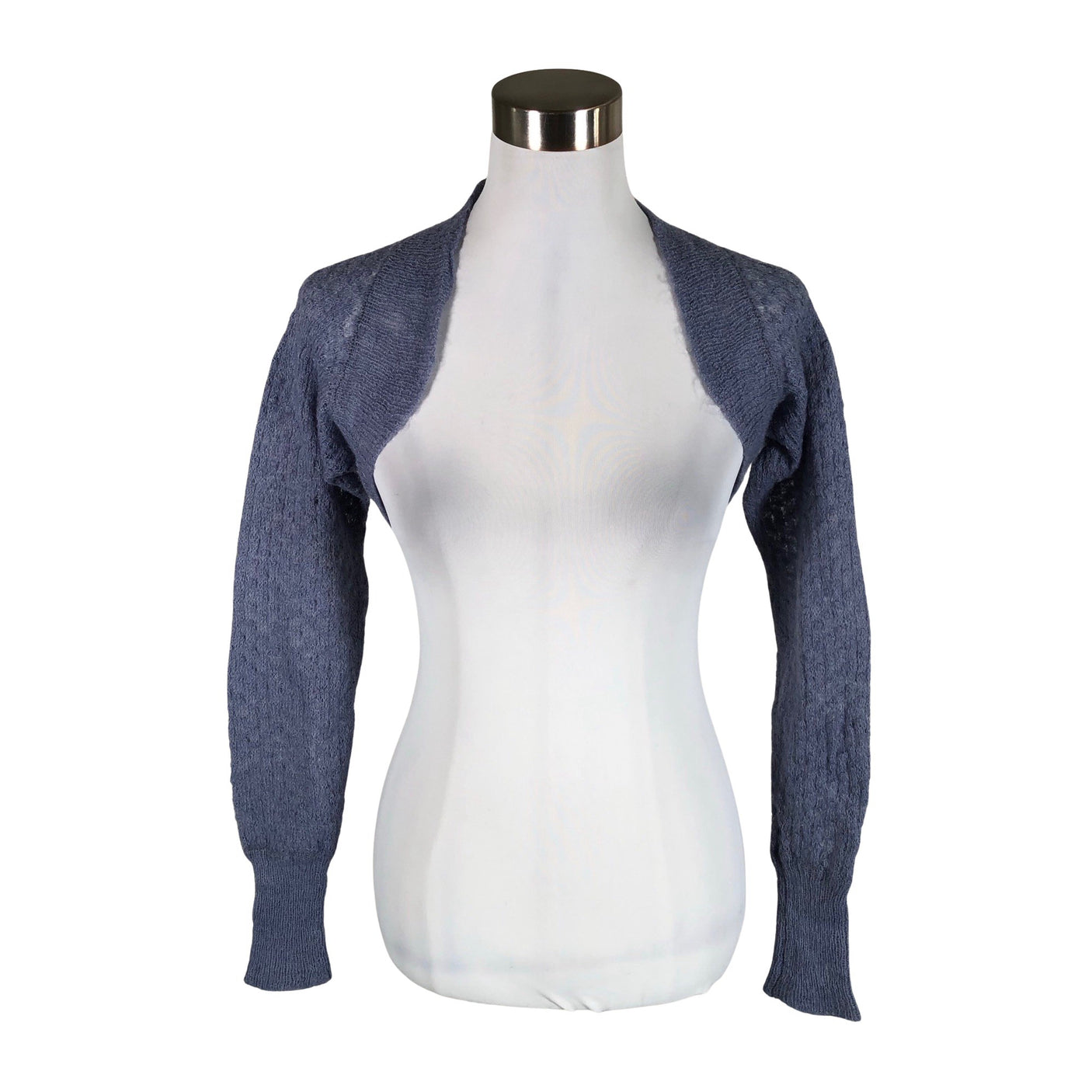 Unisex Mexx - Knit bolero jacket, size 40 - Blue (1)