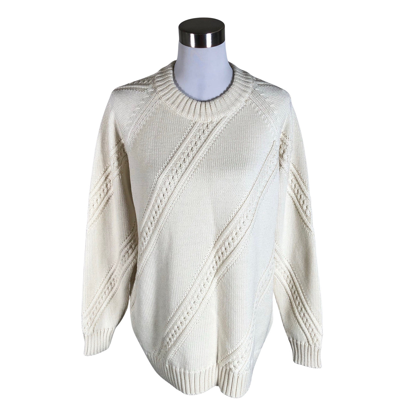 Unisex R-collection - Sweater, size 38 - Natural white (1)