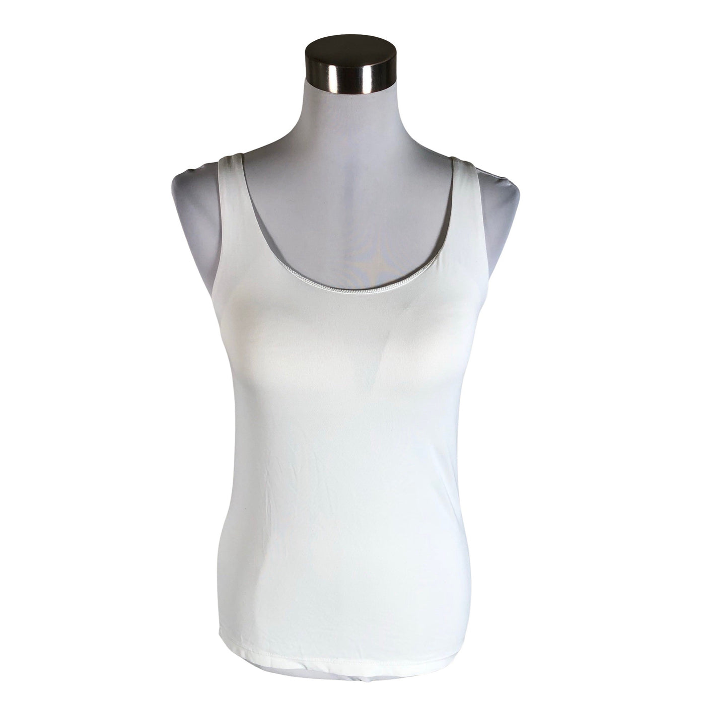 Unisex Uniqlo - Tricot tank top, size 36 - White (1)