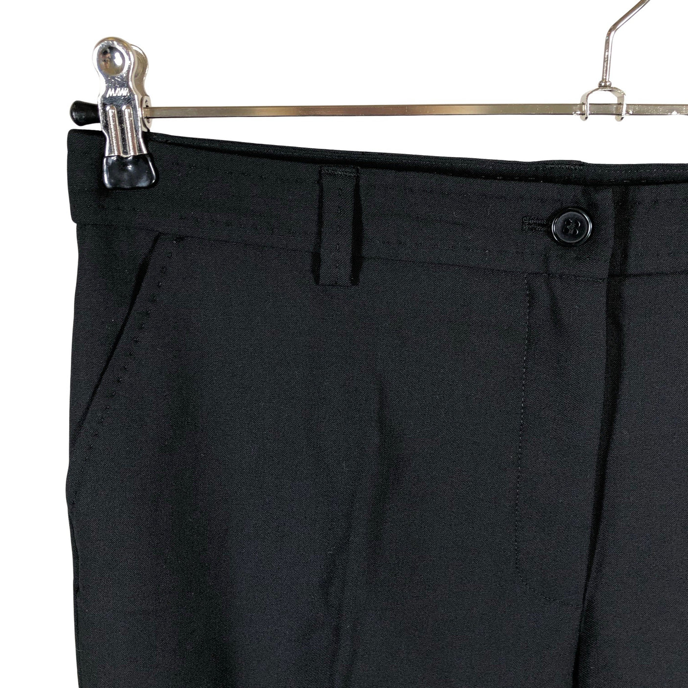 Unisex Andiata - Straight leg trousers, size 38 - Black (3)