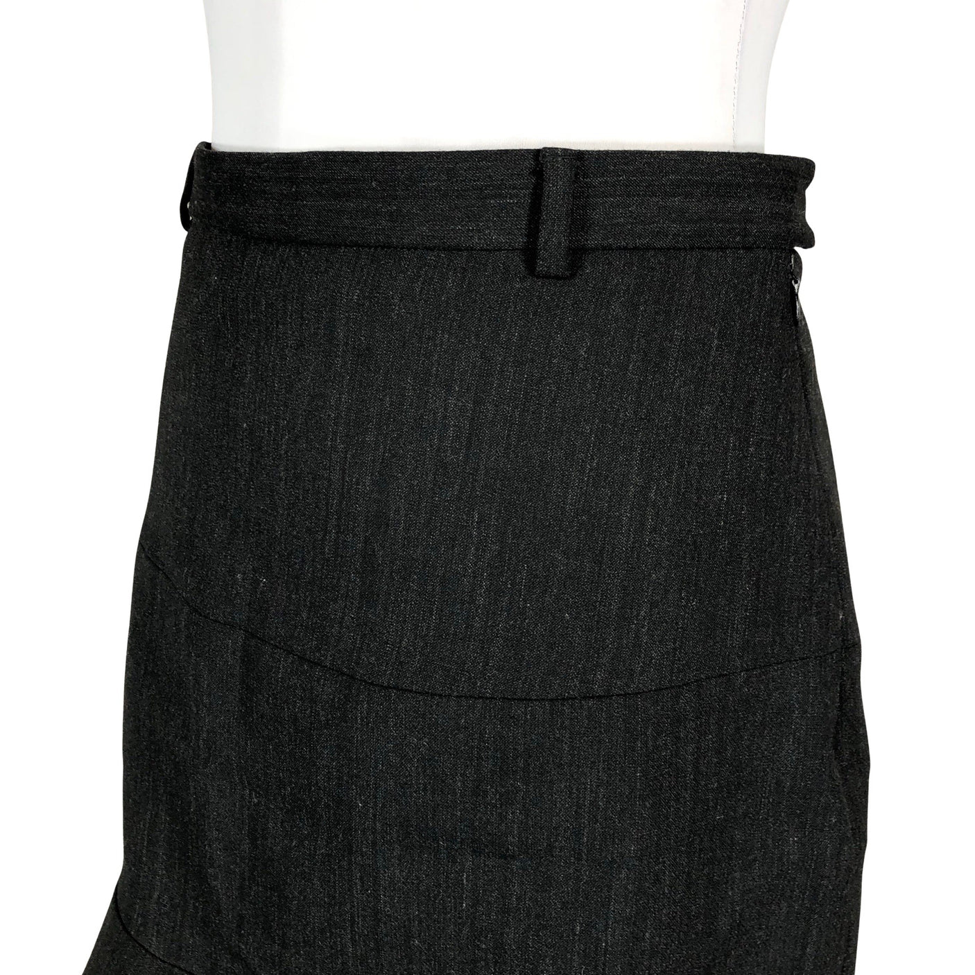 Unisex Tiger of Sweden - Fabric skirt, size 38 - Gray (3)