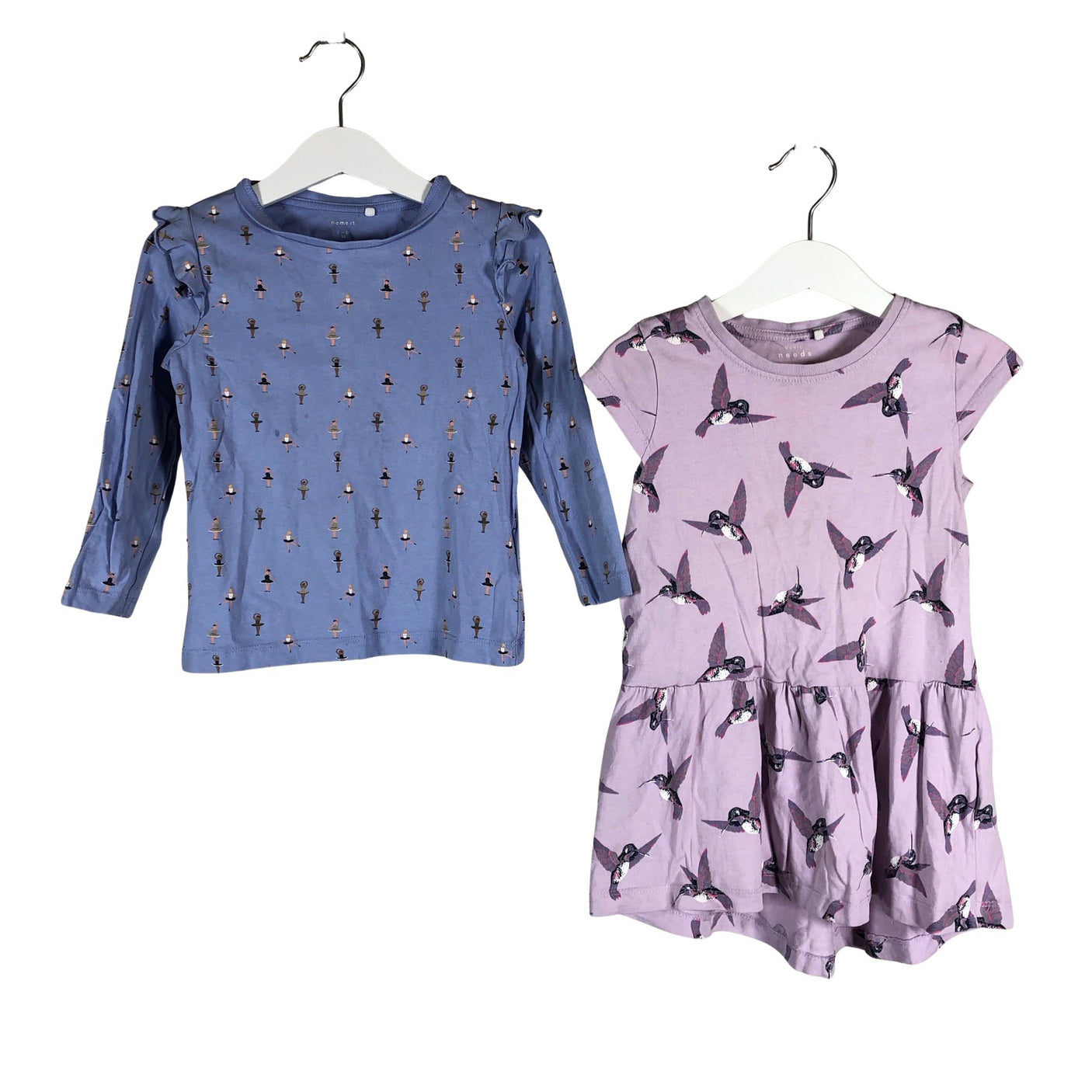 Unisex Name It - Tricot dress, size 92 - 98 - Violet (1)