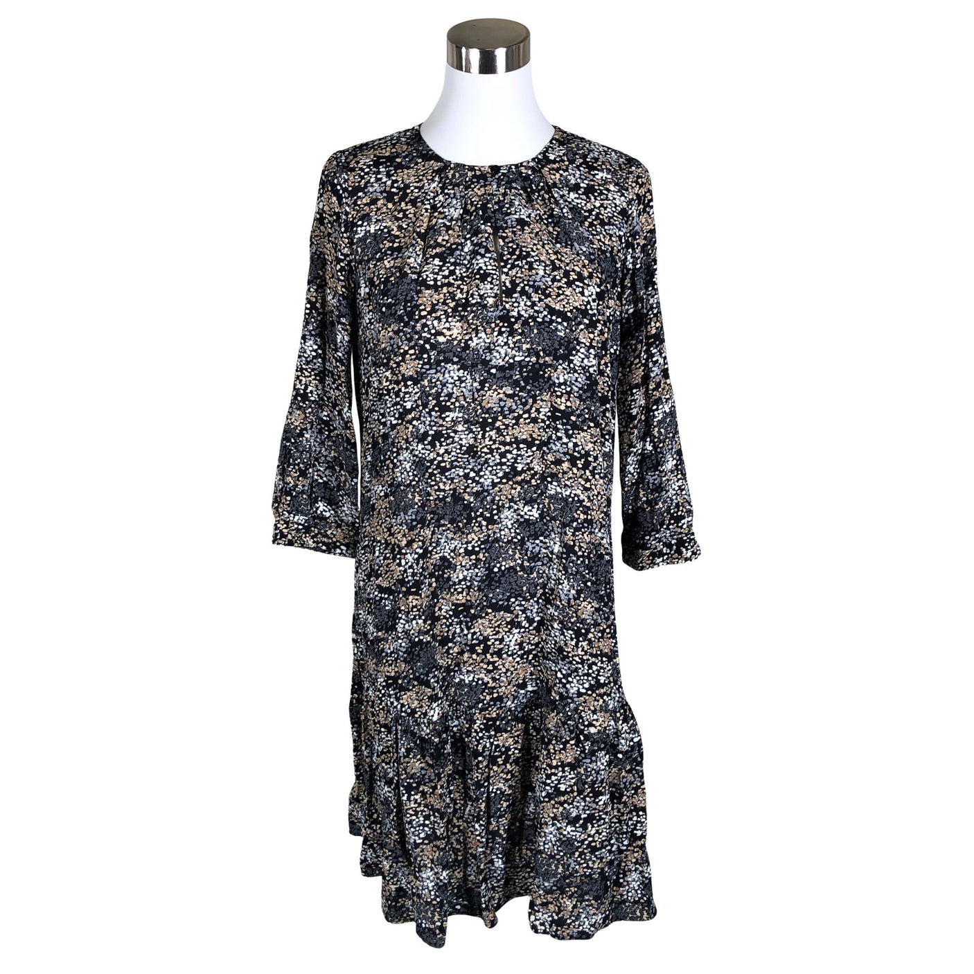 Unisex Esprit - Schiffon dress, size 34 - Black (1)