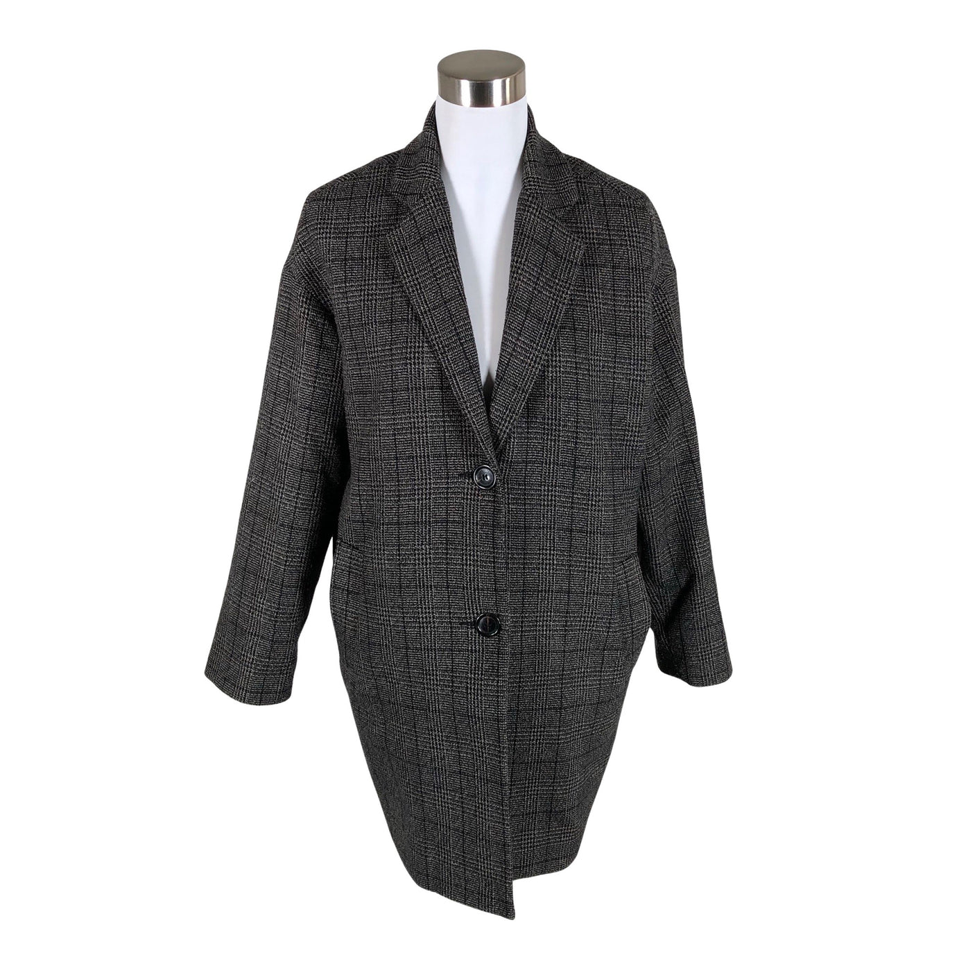Unisex Lindex - Wool coat, size 36 - Brown (1)