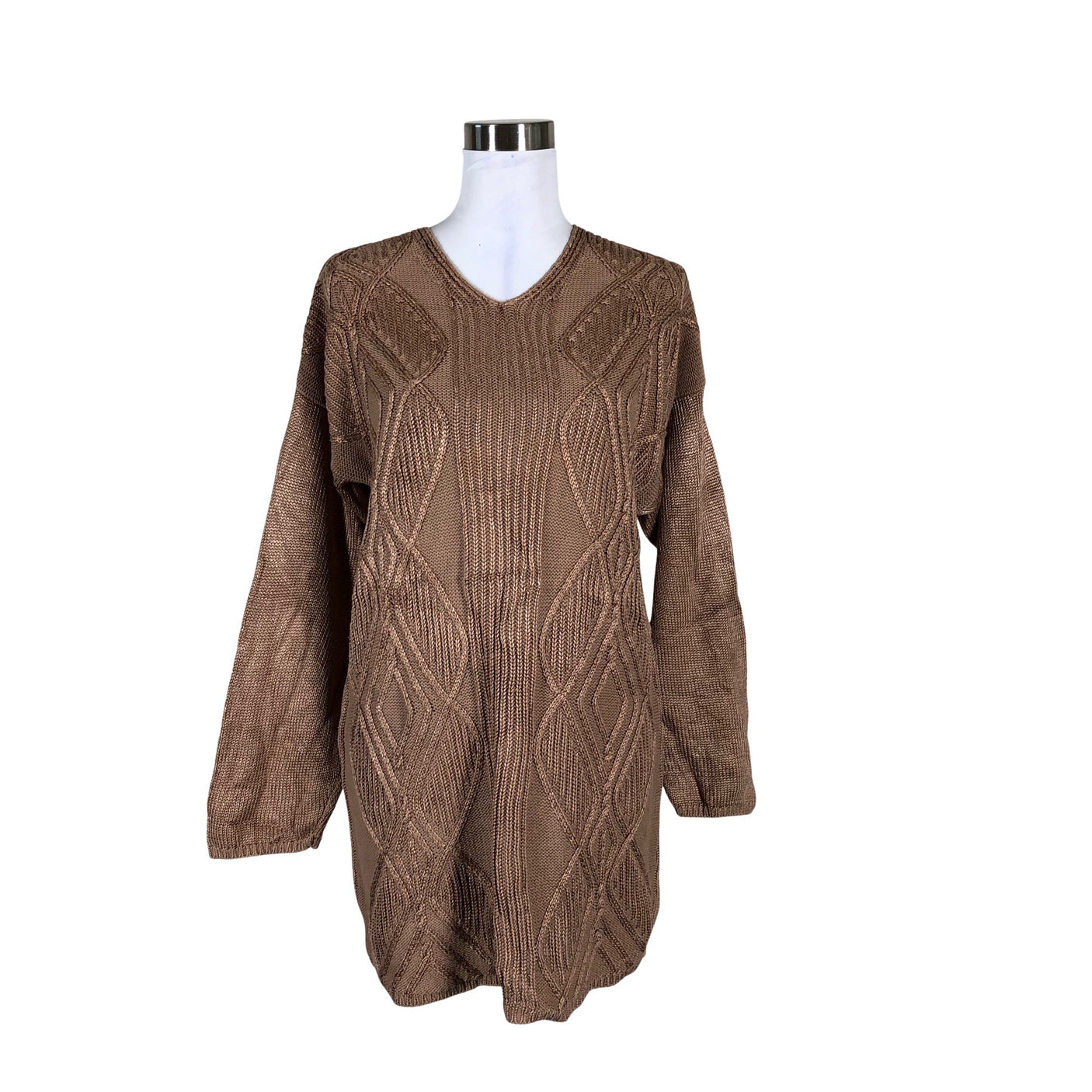 Unisex Pierre Cavallo - Knit dress, size 40 - Brown (1)