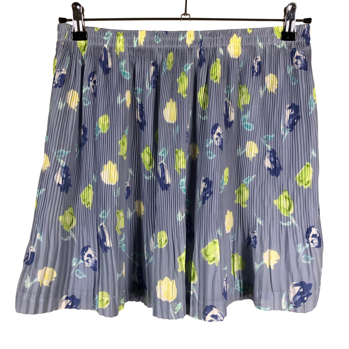 Unisex Fransa - Pleated skirt, size 42 - Light blue (1)