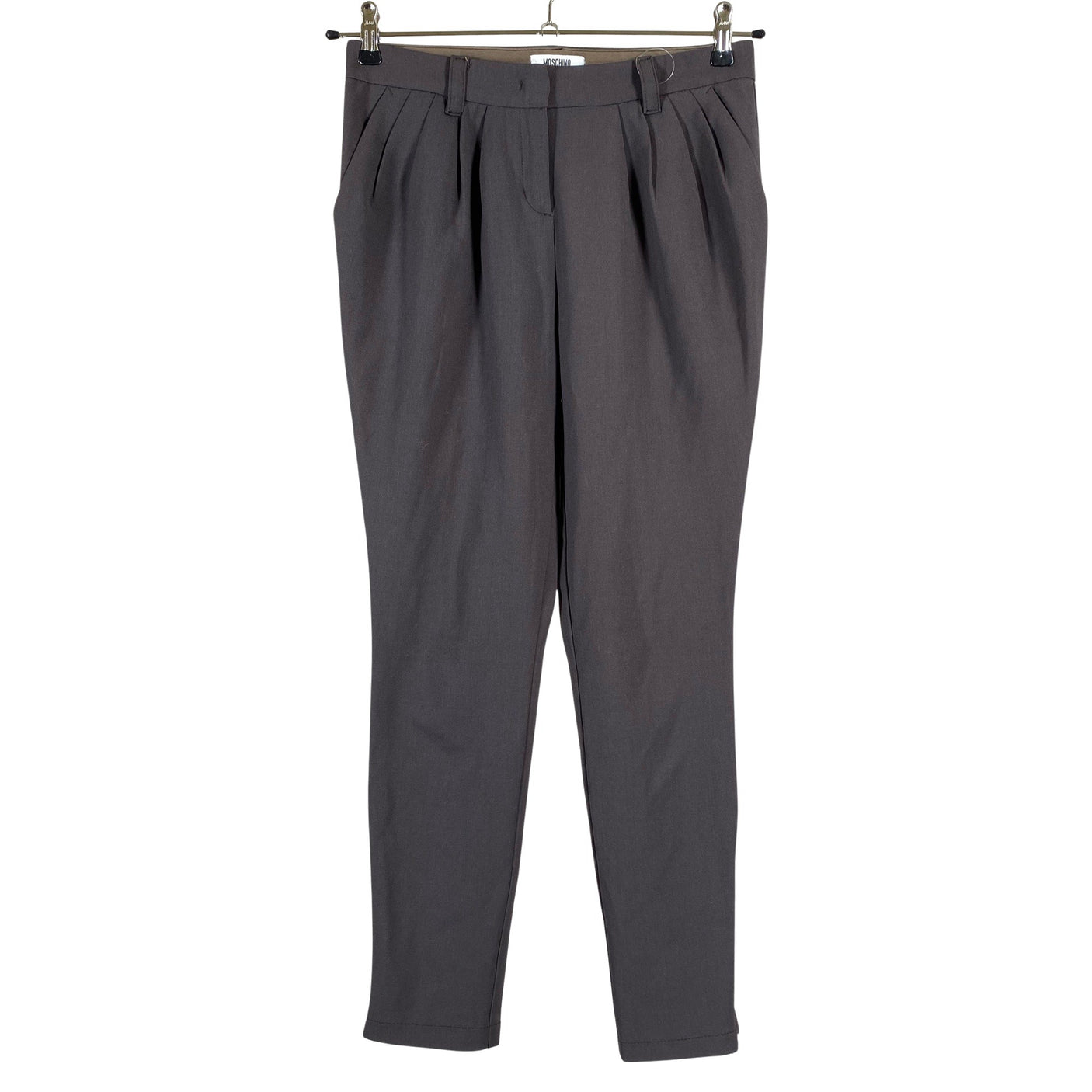 Unisex Moschino Jeans - Straight leg trousers, size 36 - Brown (1)