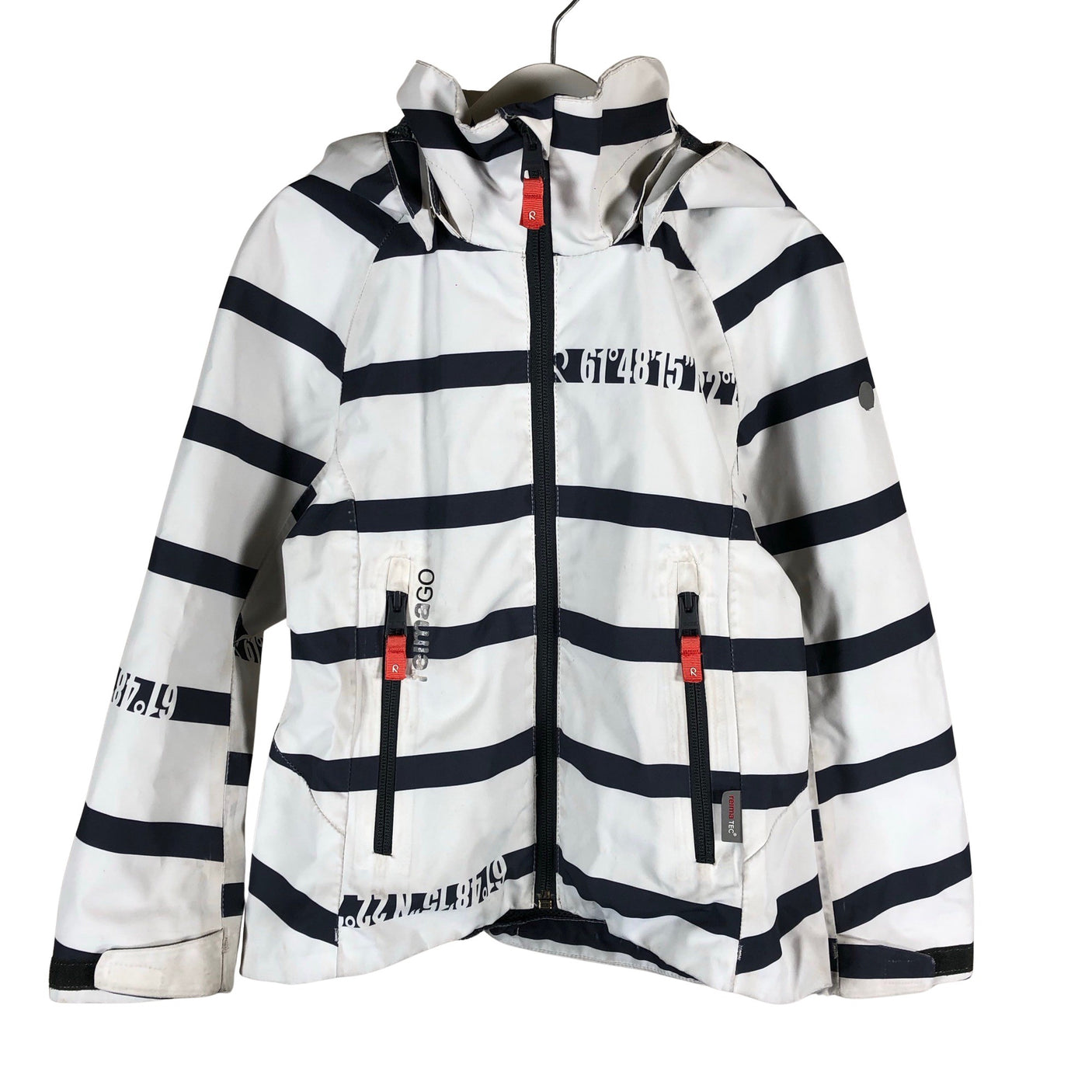 Unisex Reima - Spring/Fall jacket, size 110 - 116 - White (1)