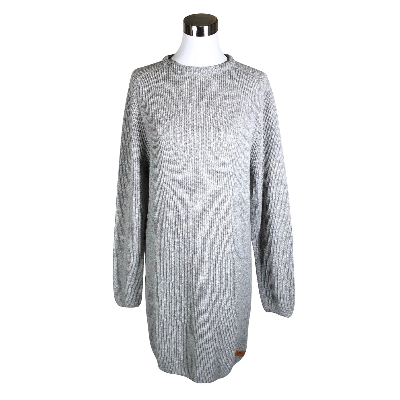Unisex Pura Finland - Knit dress, size 38 - Gray (1)