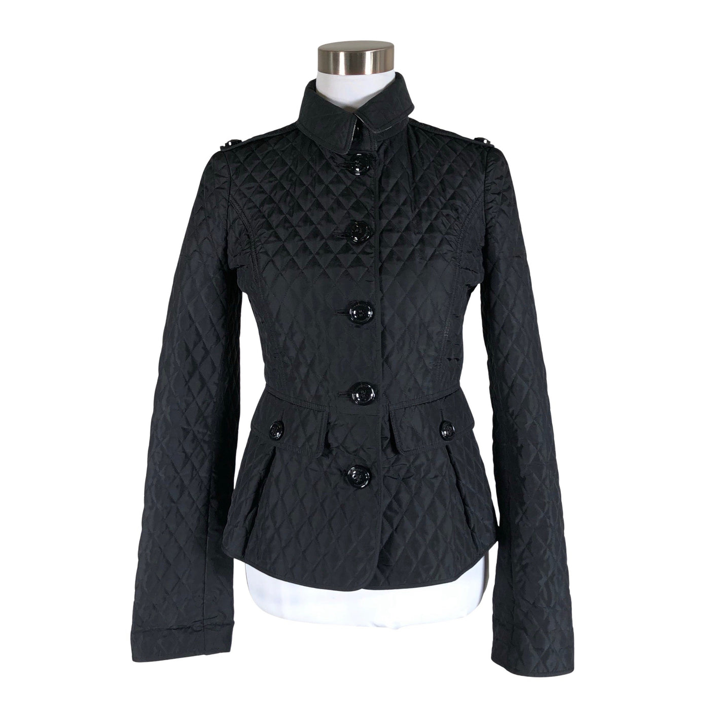 Unisex Burberry - Quilted jacket, size 34 - Black (1)