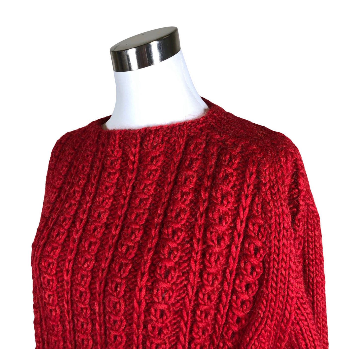 Unisex Handmade - Sweater, size 40 - Red (3)