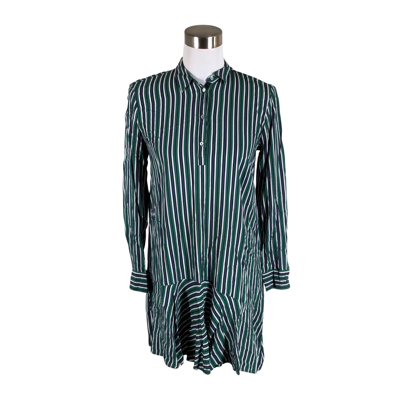 Unisex Esprit - Schiffon tunic, size 34 - Green (1)