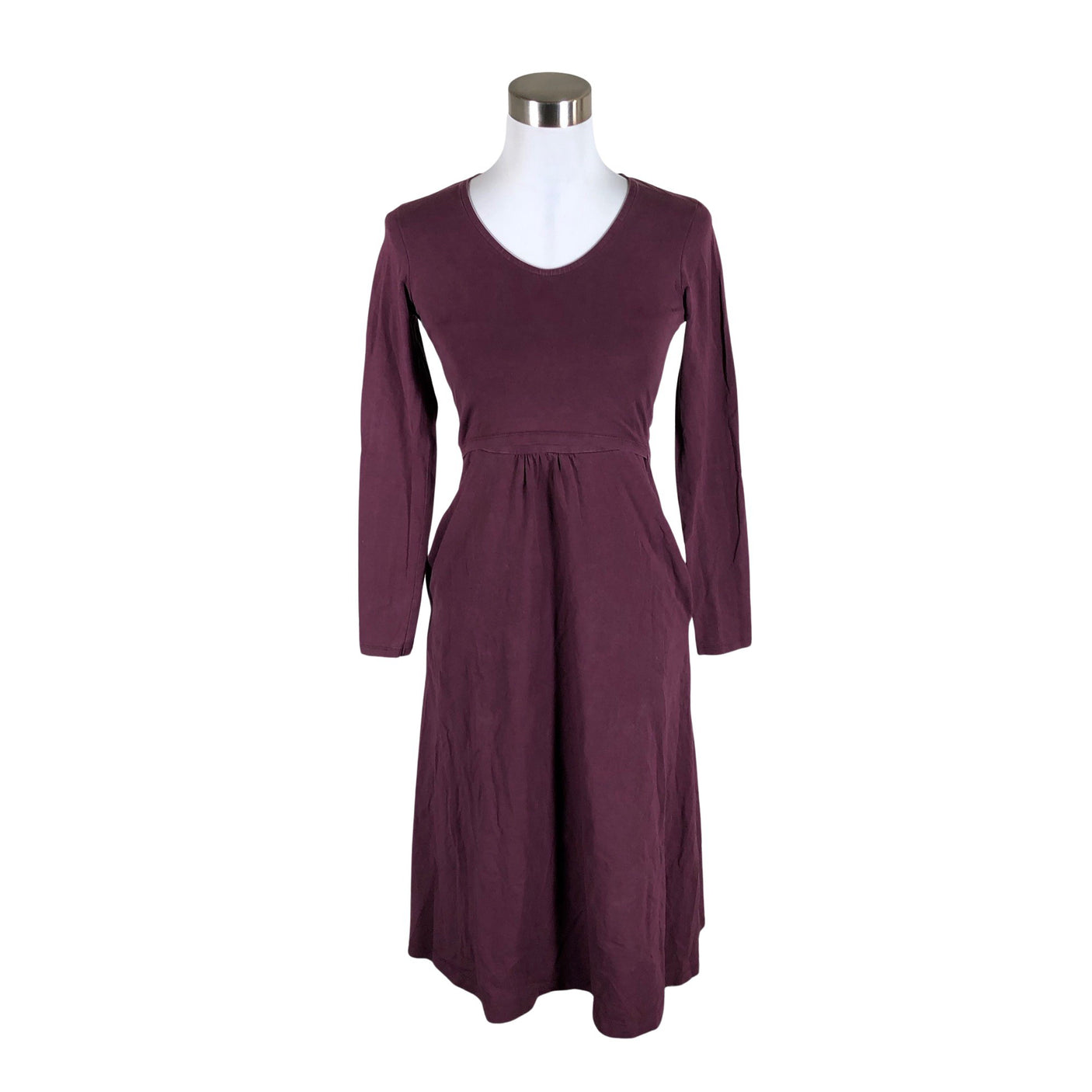 Unisex Boob - Tricot dress, size 34 - Wine red (1)