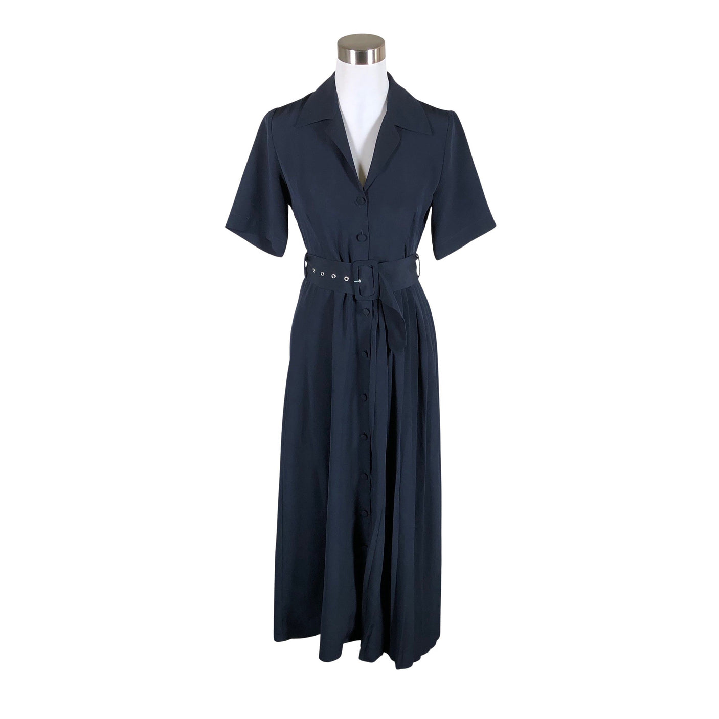 Unisex Selected - Schiffon dress, size 34 - Blue (1)