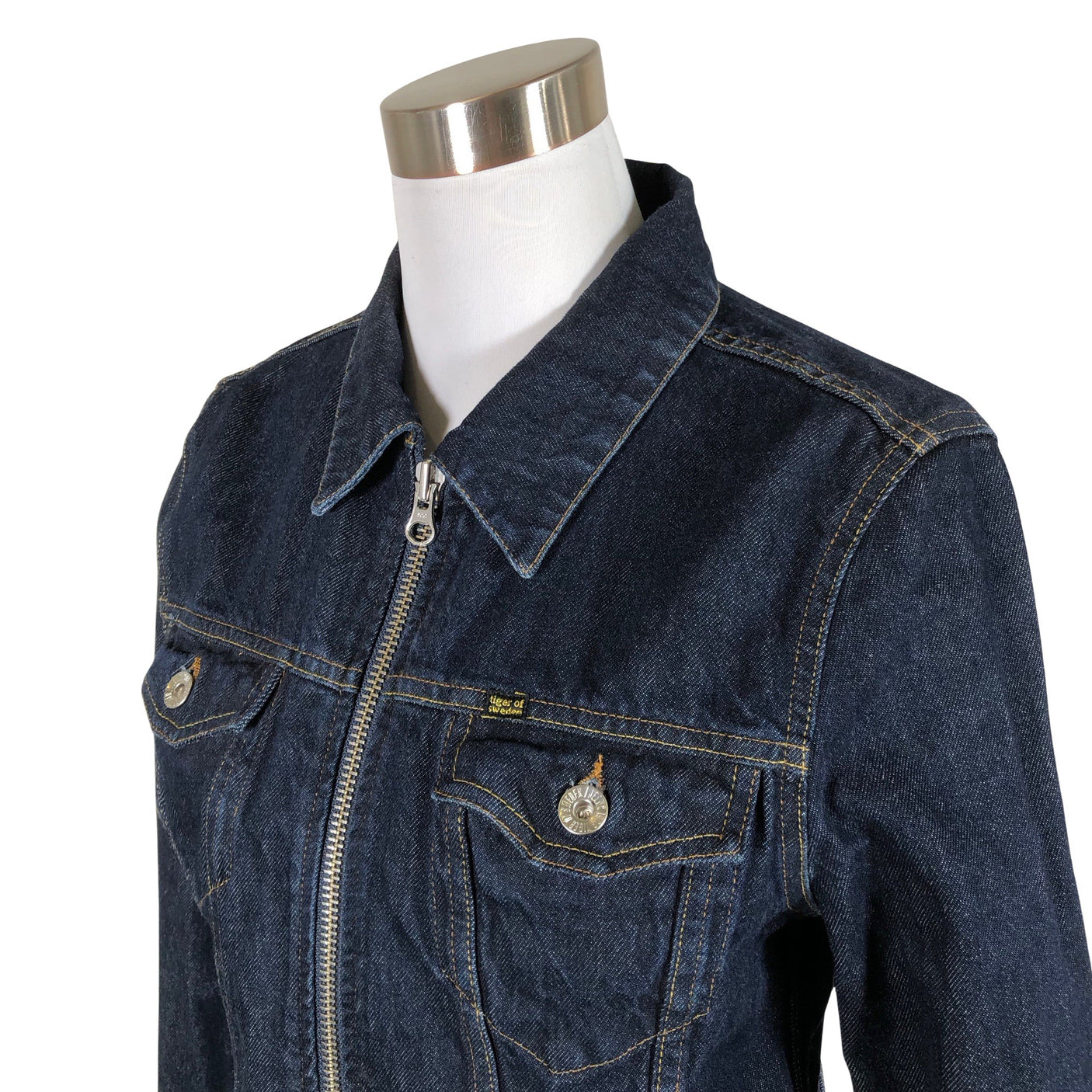 Unisex Tiger of Sweden - Denim jacket, size 36 - Blue (3)