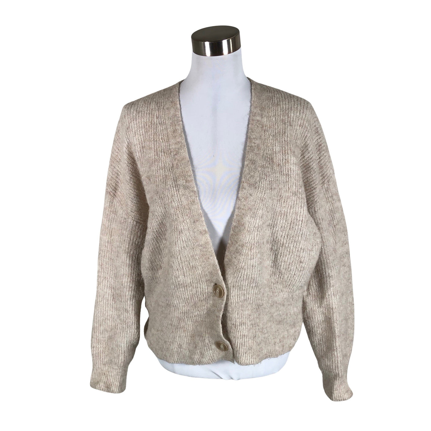 Unisex Lindex - Cardigan, size 40 - Beige (1)
