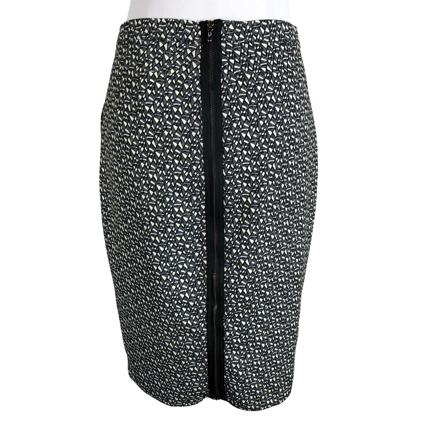 Unisex Massimo Dutti - Pencil skirt, size 38 - Blue (2)