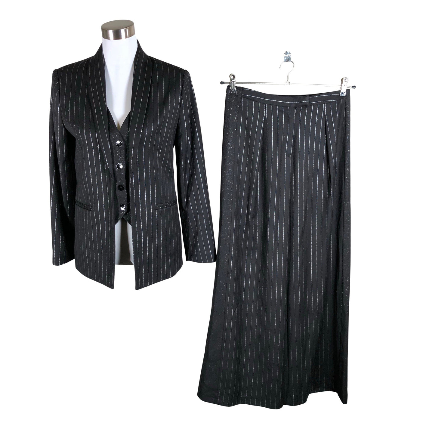 Unisex Nicoli - Suit set, size 36 - Black (1)