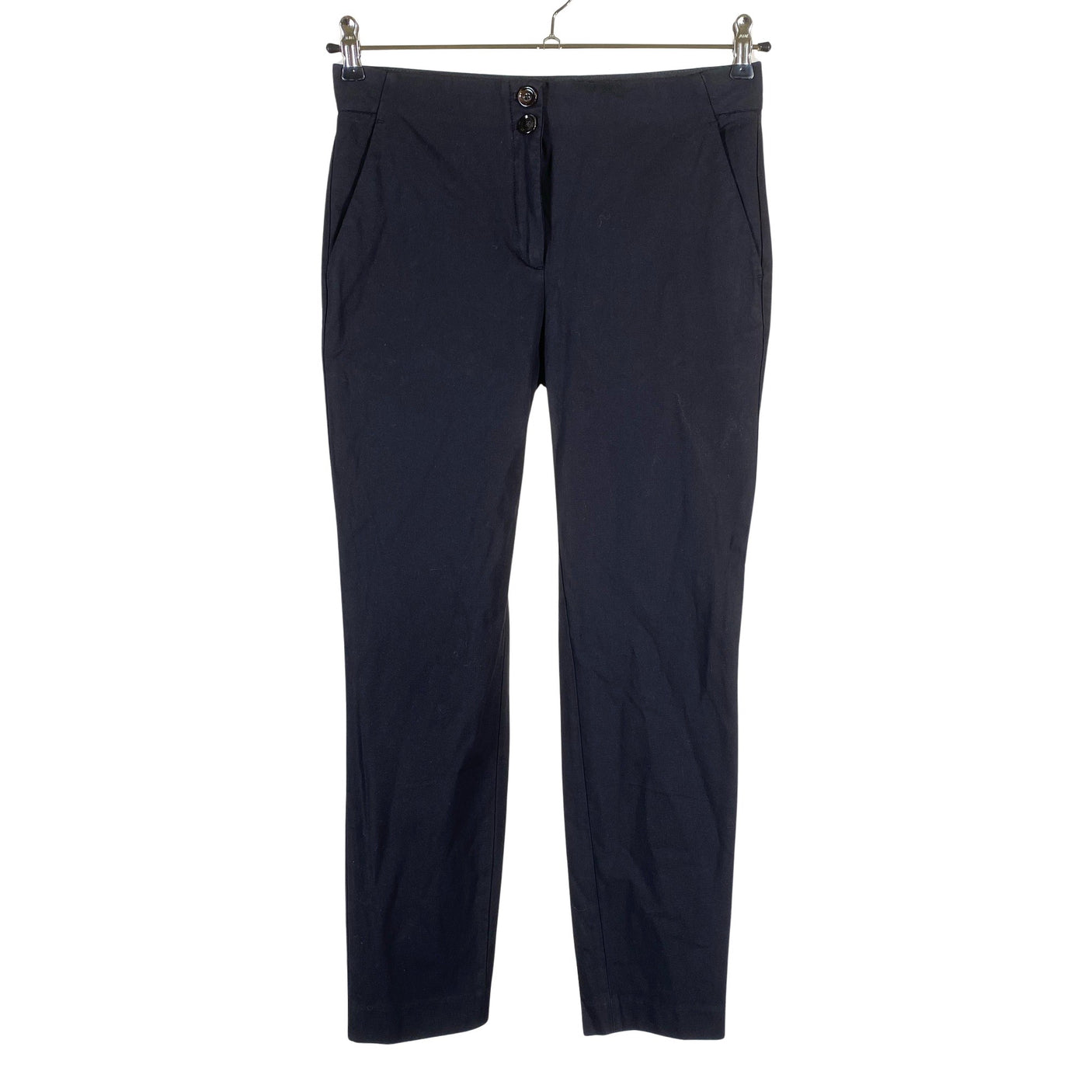 Unisex Massimo Dutti - Straight leg trousers, size 38 - Black (1)