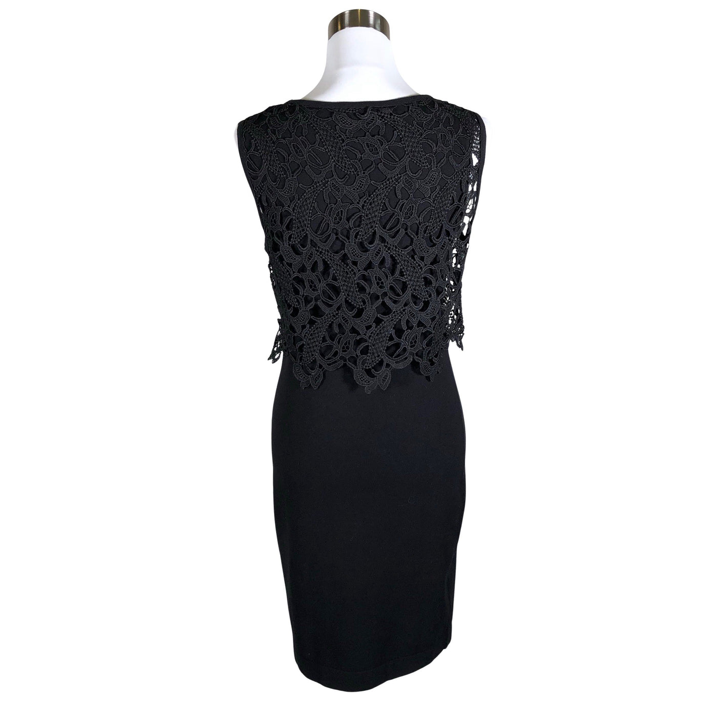 Unisex Luisa Cerano - Sheath dress, size 38 - Black (2)