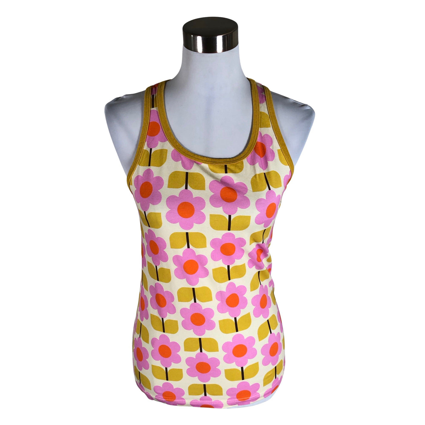 Unisex Handmade - Tricot tank top, size 36 - Beige (1)