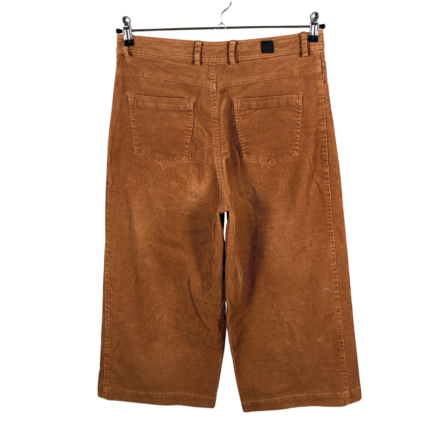 Unisex R-collection - Velvet pants, size 38 - Brown (2)