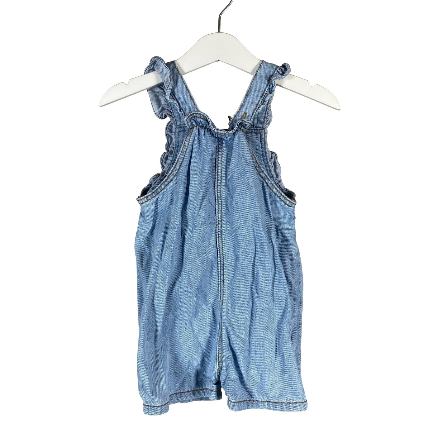 Unisex Hema - Short overalls, size 80 - 86 - Light blue (2)