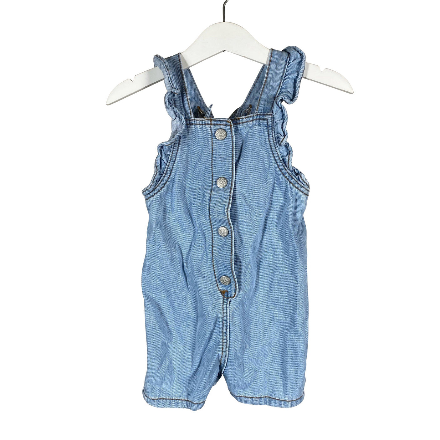 Unisex Hema - Short overalls, size 80 - 86 - Light blue (1)