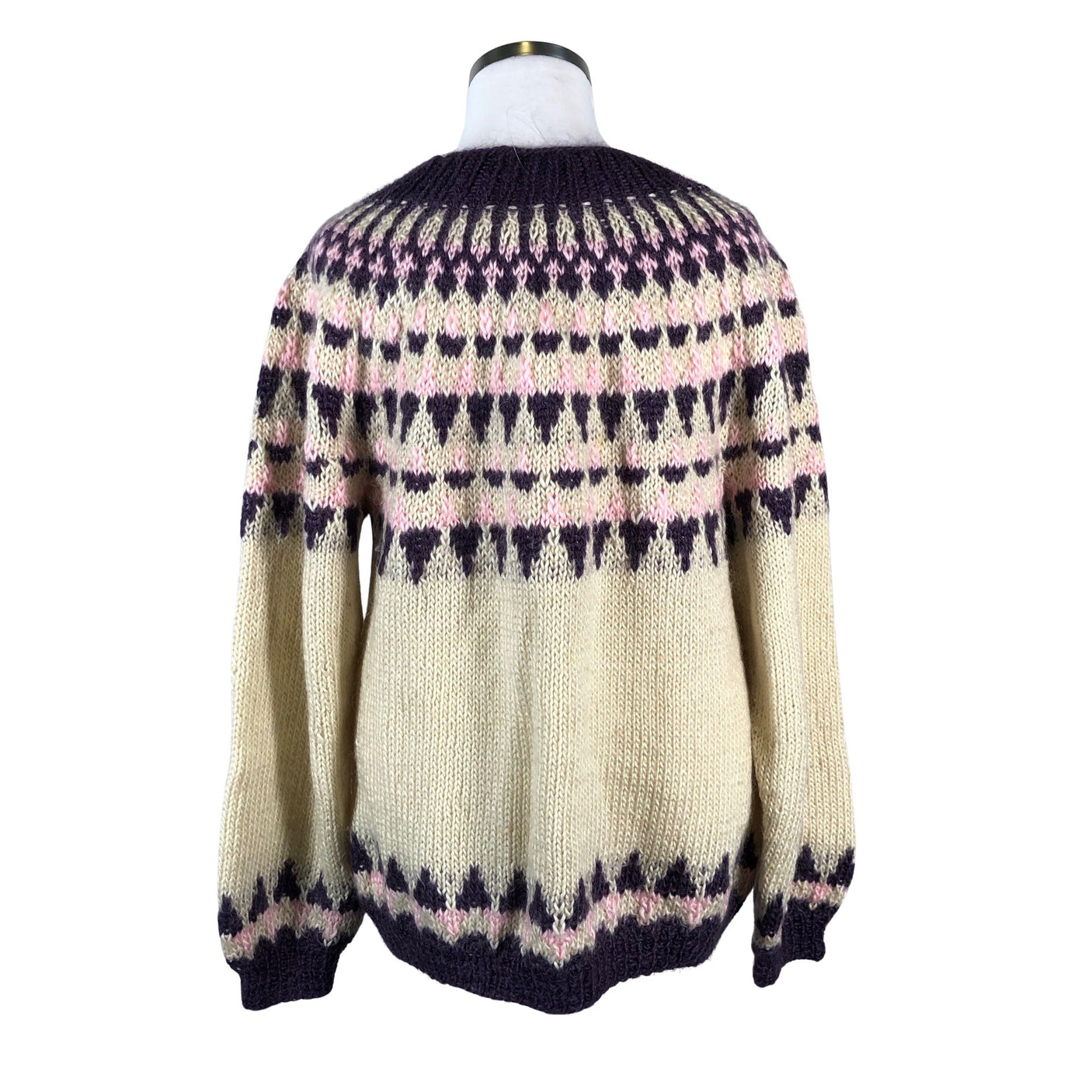 Unisex Handmade - Sweater, size 44 - Natural white (2)