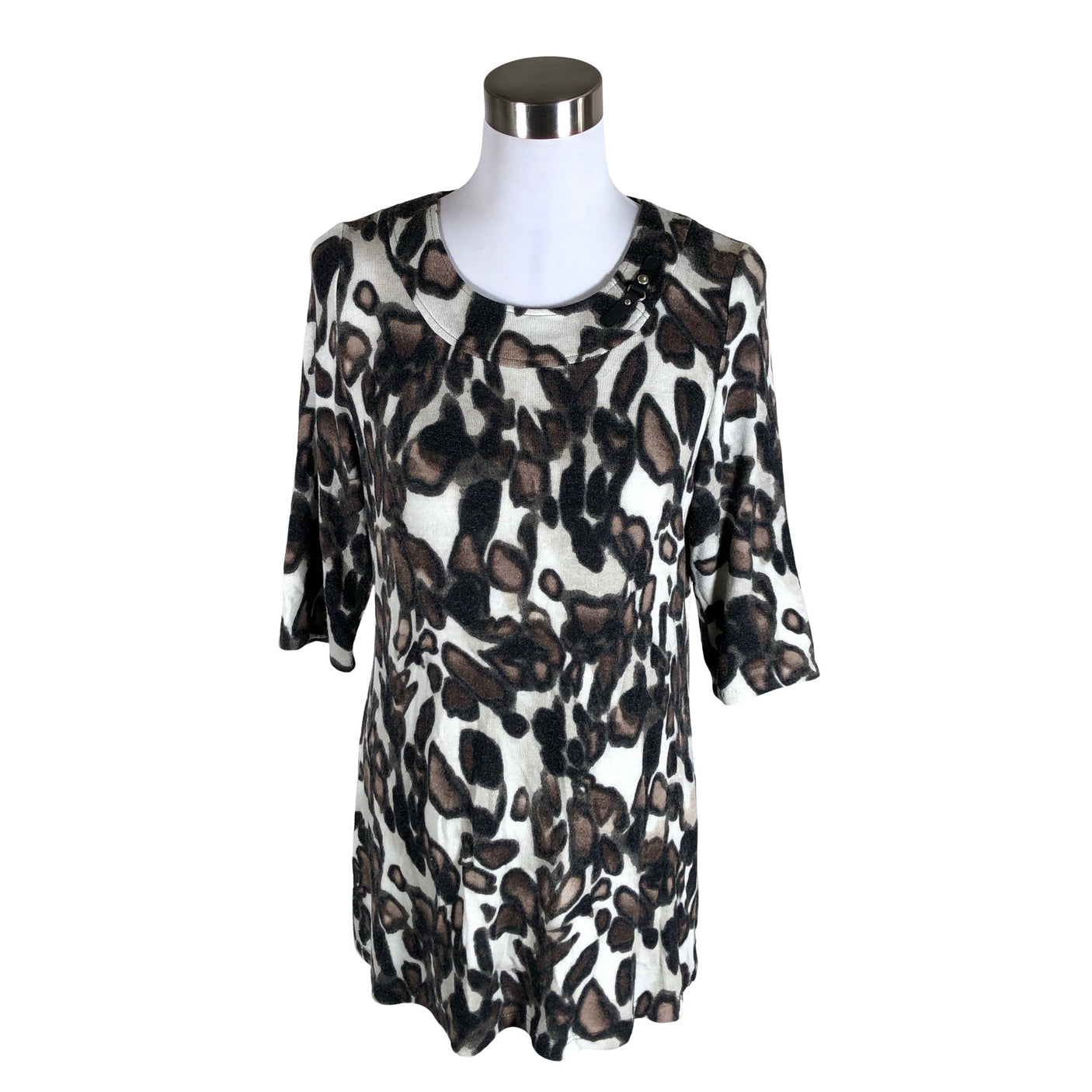 Unisex Promise - Tricot shirt, size 40 - Brown (1)