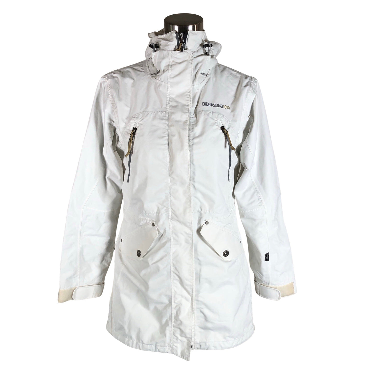 Unisex Didriksons - Outdoor jacket, size 36 - White (1)